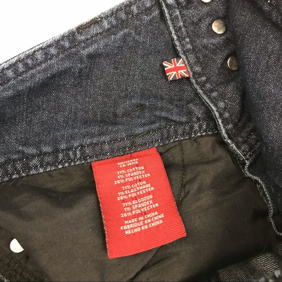 MAKERS OF TRUE ORIGINAL Denim Thigh Skirt - SZ 27 - Picture 6 of 9